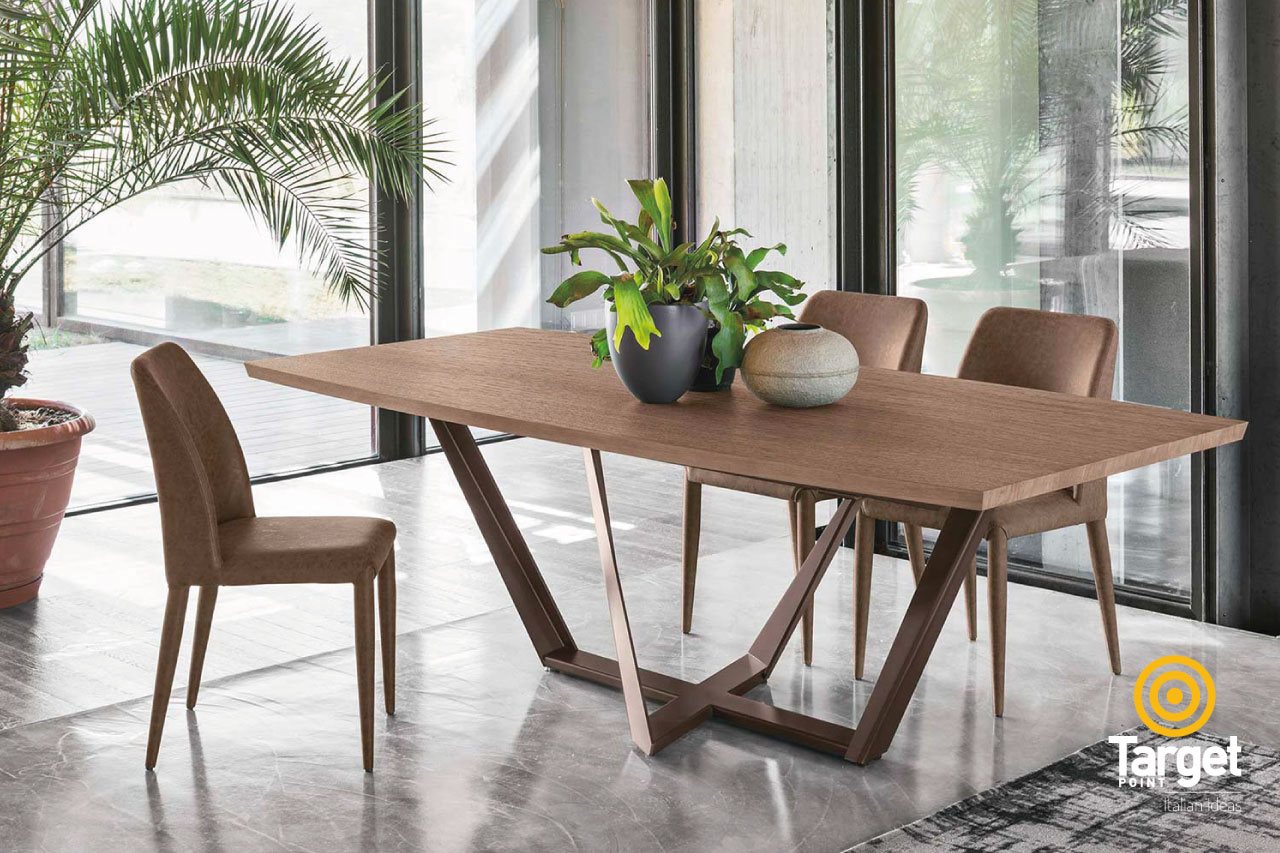 Tavolo da pranzo in legno Target Point